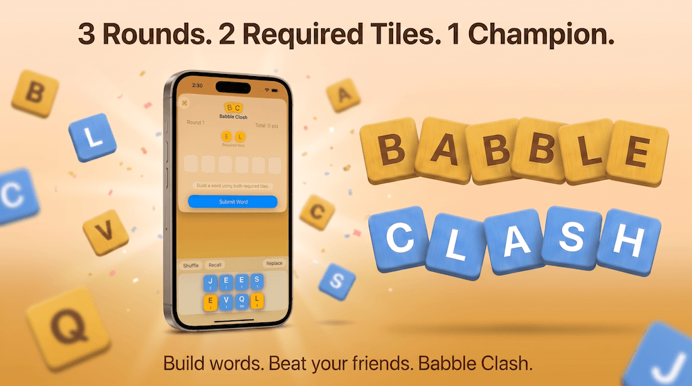 Babble Clash gameplay hero artwork